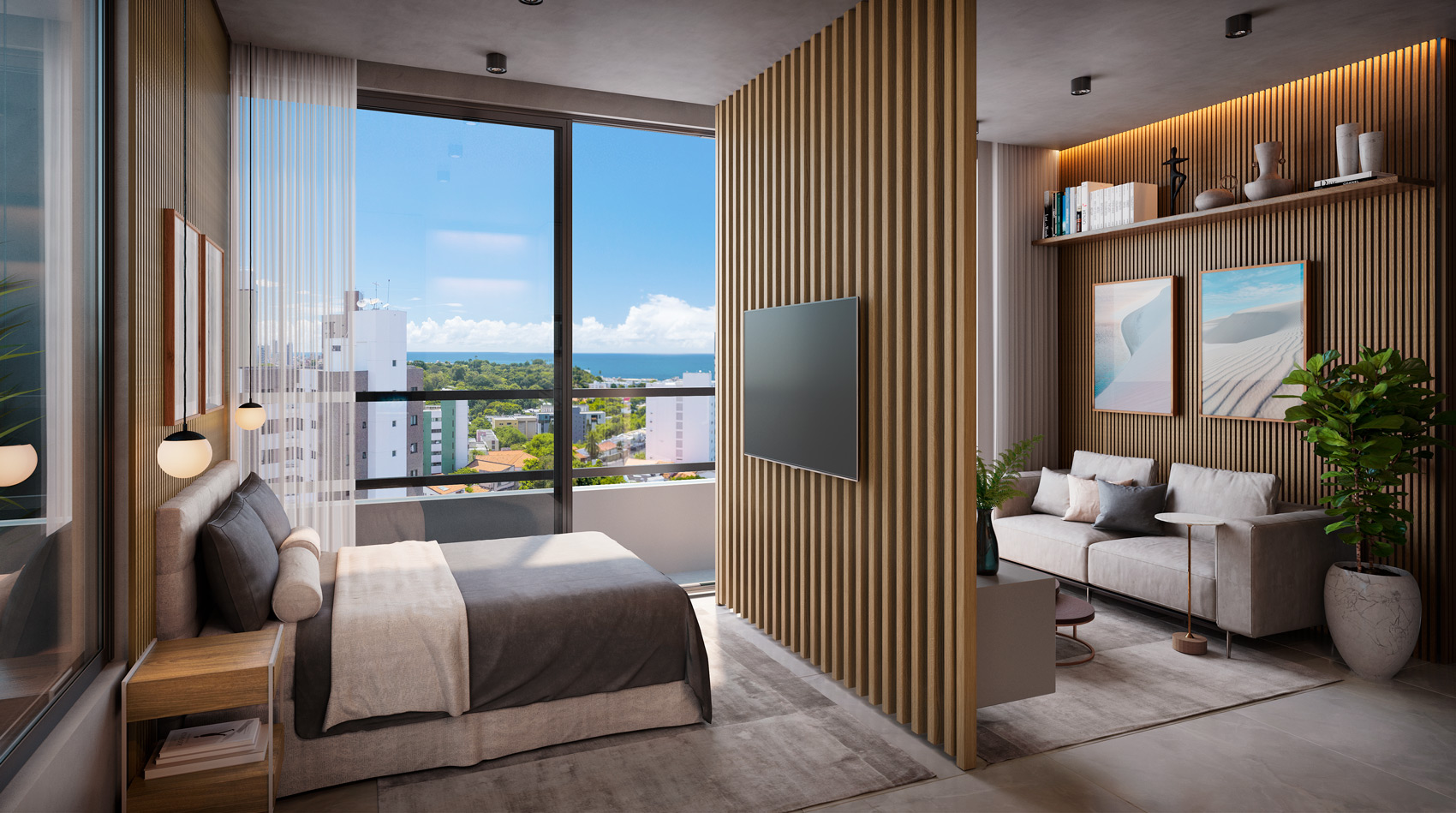 Perspectiva Ilustrada do Studio Tipo 02